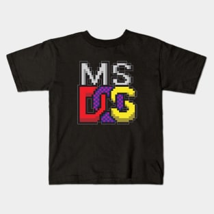 MS DOS Kids T-Shirt